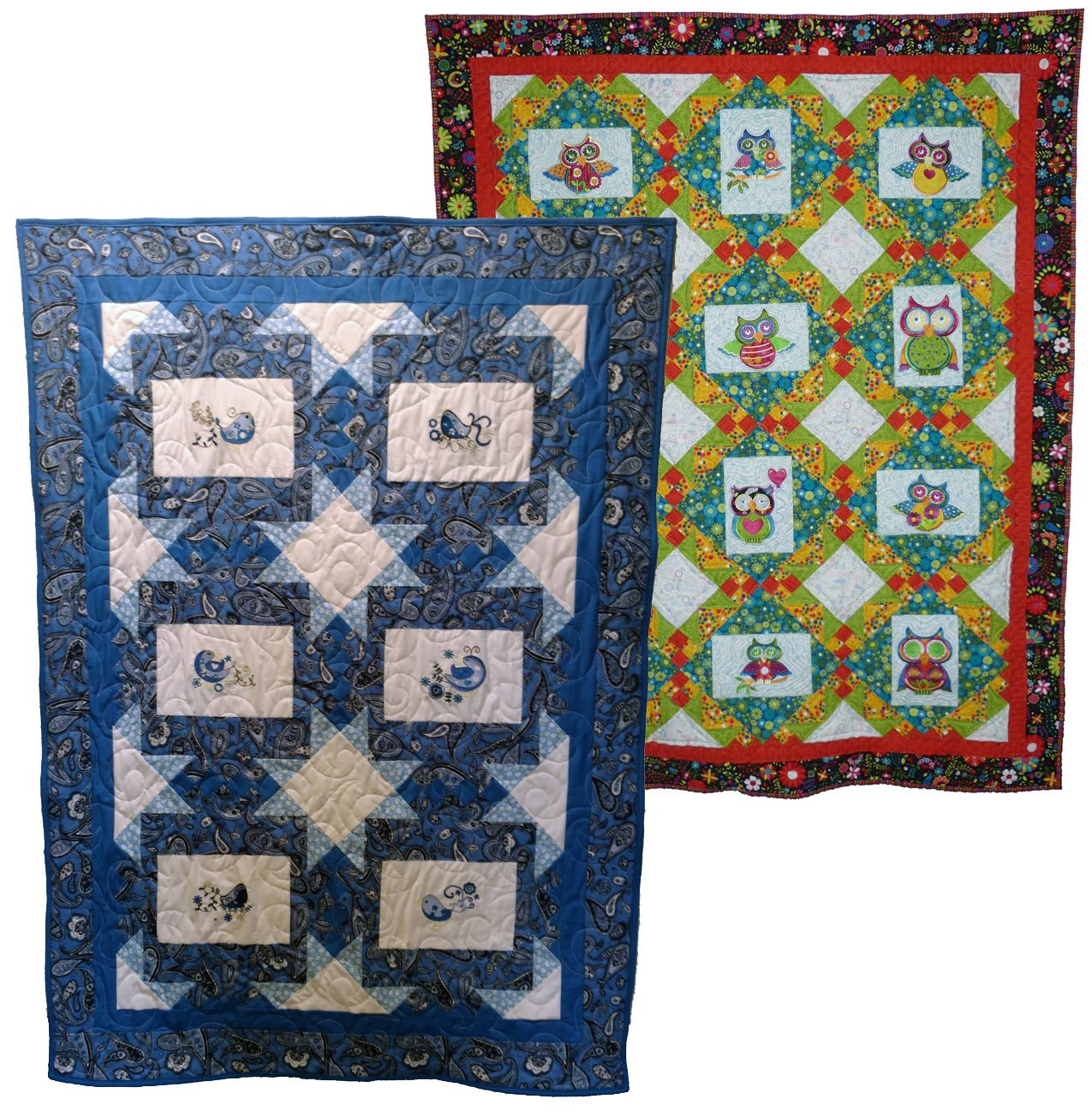 Embroidery Frames Quilt Pattern