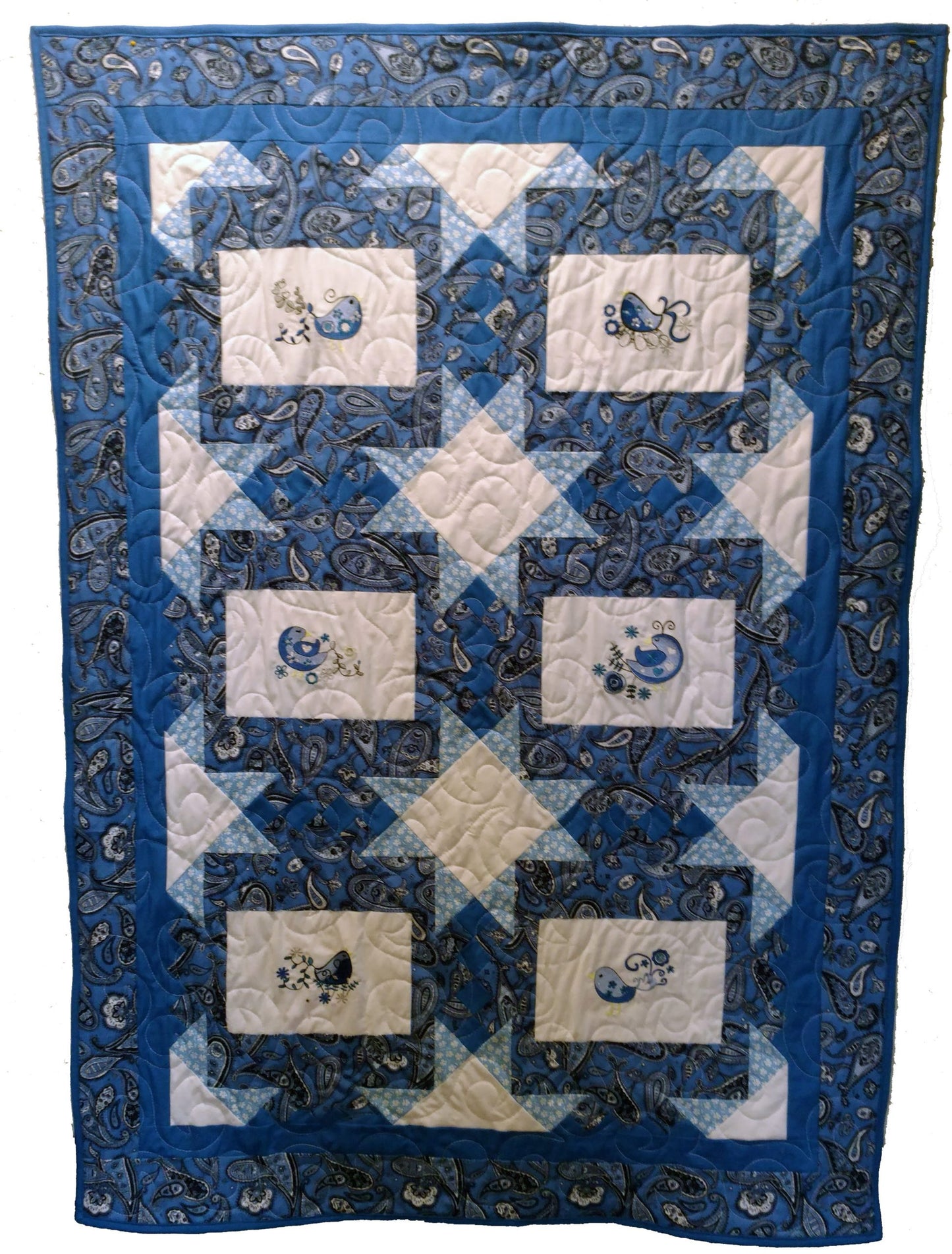 Embroidery Frames Quilt Pattern