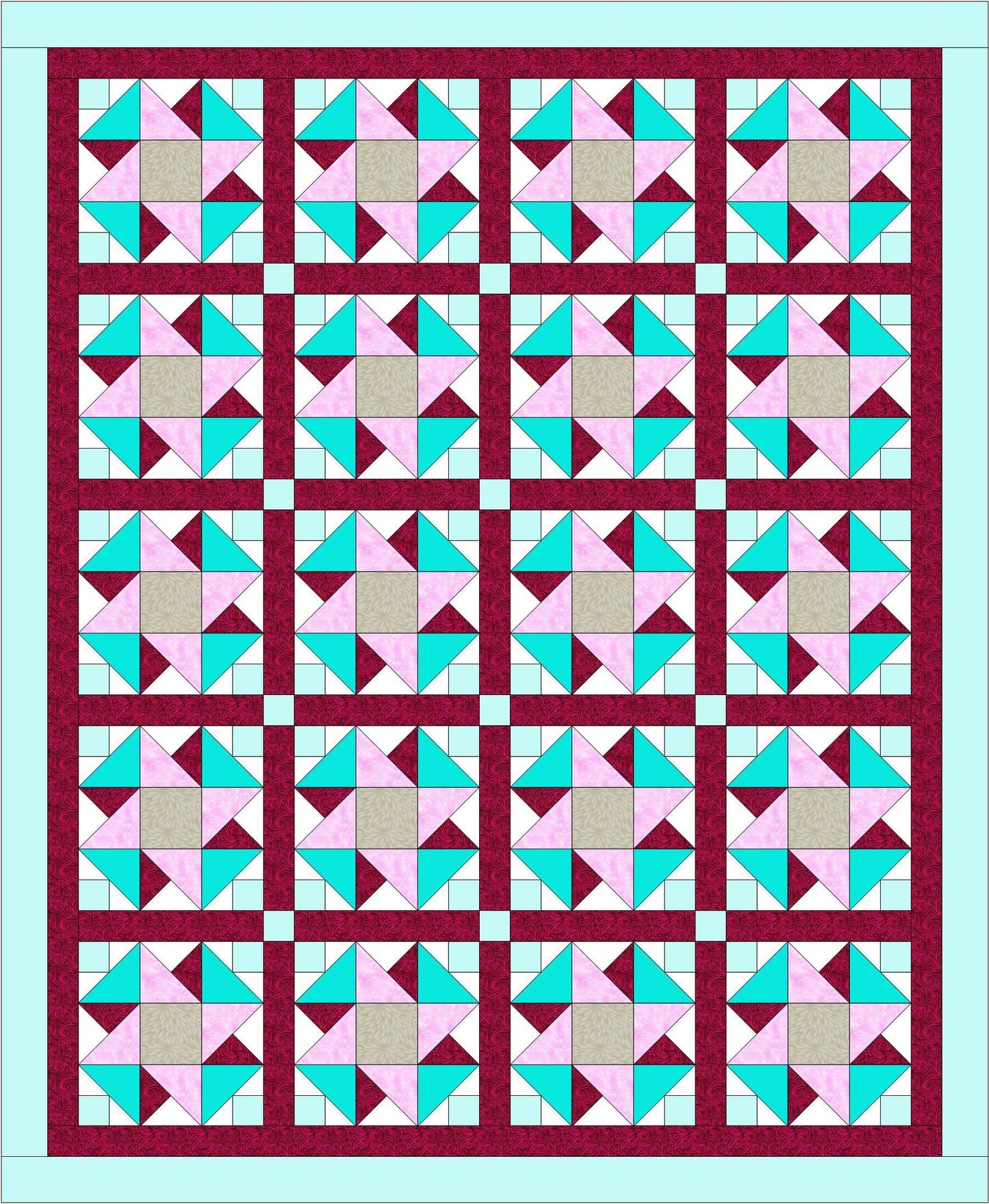 Meringues Quilt Pattern