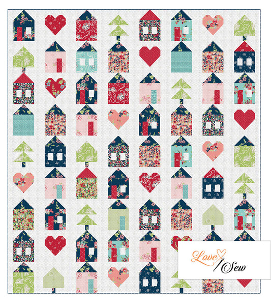 Sweet Home Quilt Pattern